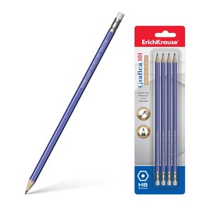 Grafit ceruza Grafica 100 2B ceruza, hatszögletű-2